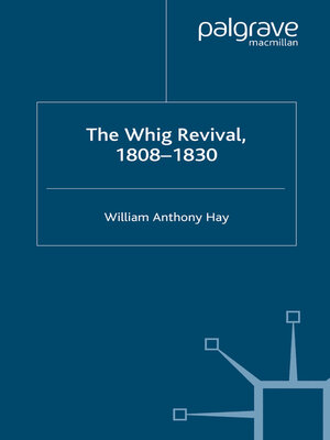 cover image of The Whig Revival, 1808-1830